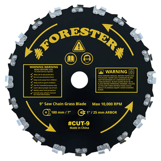 Forester Chainsaw Tooth Brush Cutter Blade