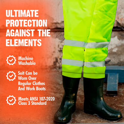 Forester Hi Vis Rain Suit