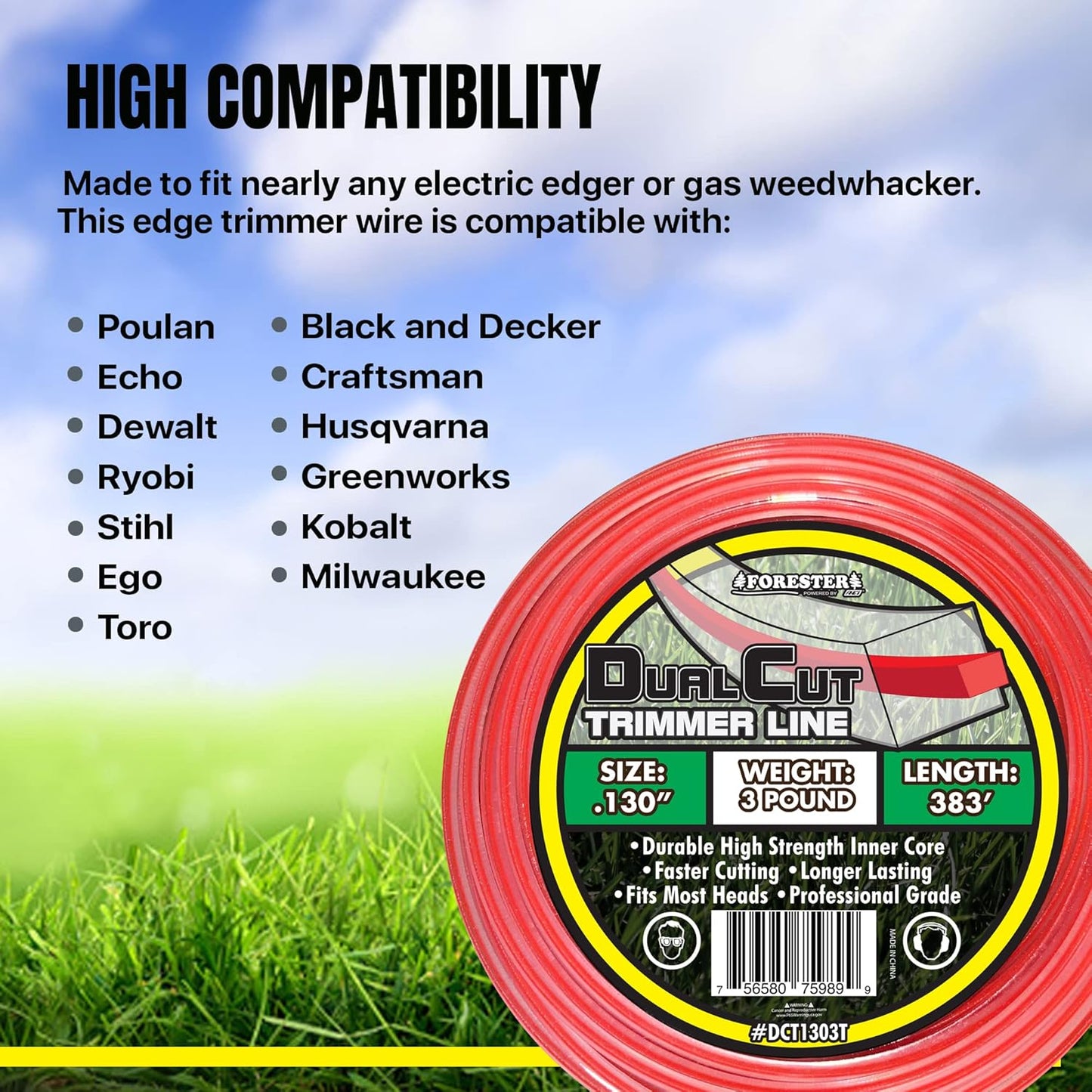 Dual Cut Trimmer Line