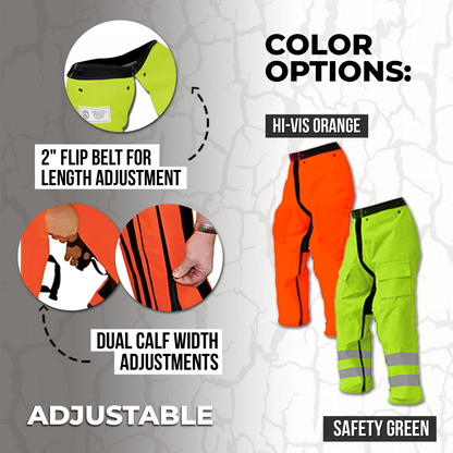Forester EZ-Zip Wrap Around Chainsaw Chaps