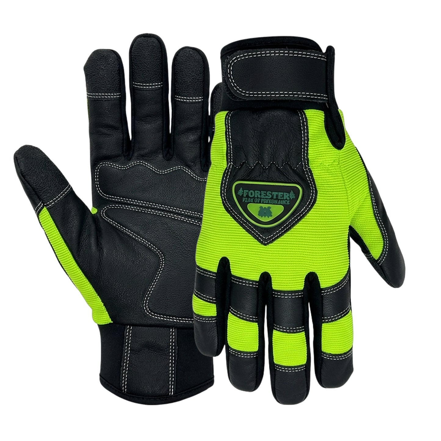 Forester Hi-Vis Kevlar Lined Chainsaw Glove