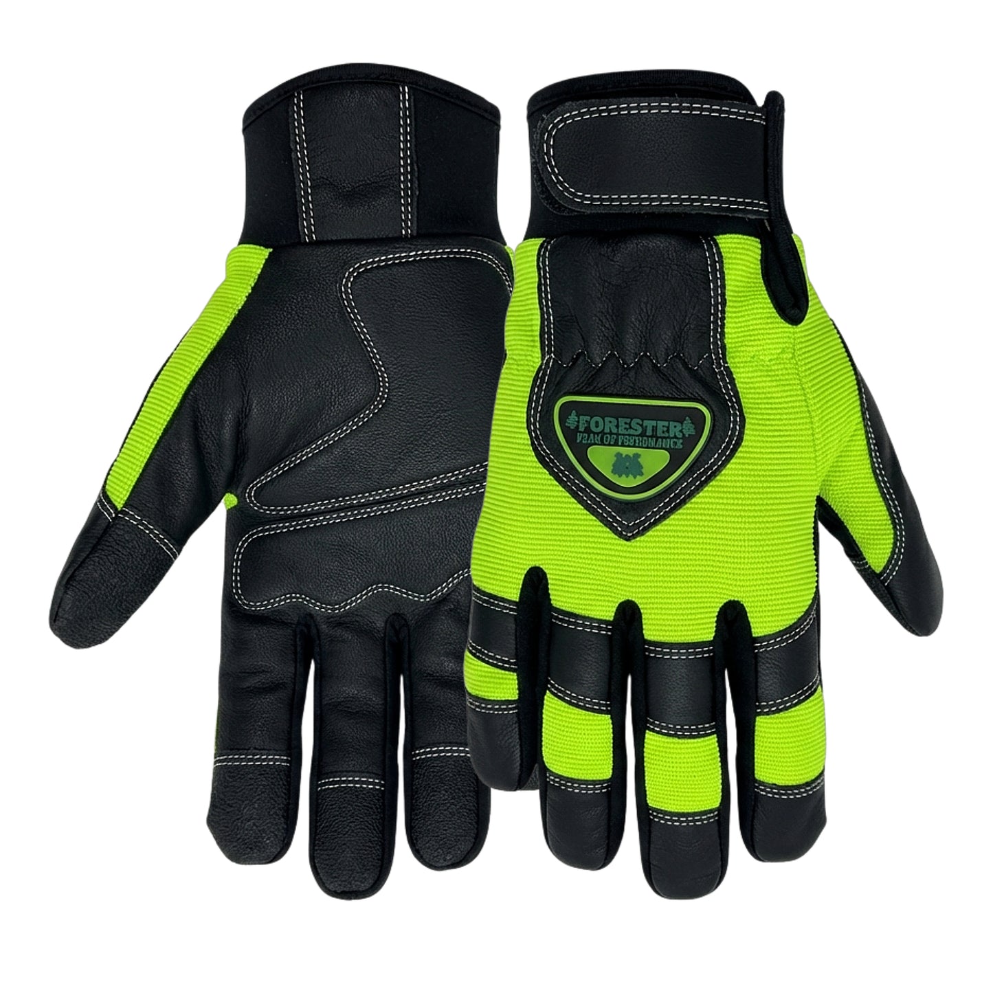 Forester Hi-Vis Kevlar Lined Chainsaw Glove