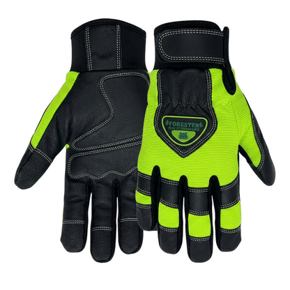 Forester Hi-Vis Kevlar Lined Chainsaw Glove