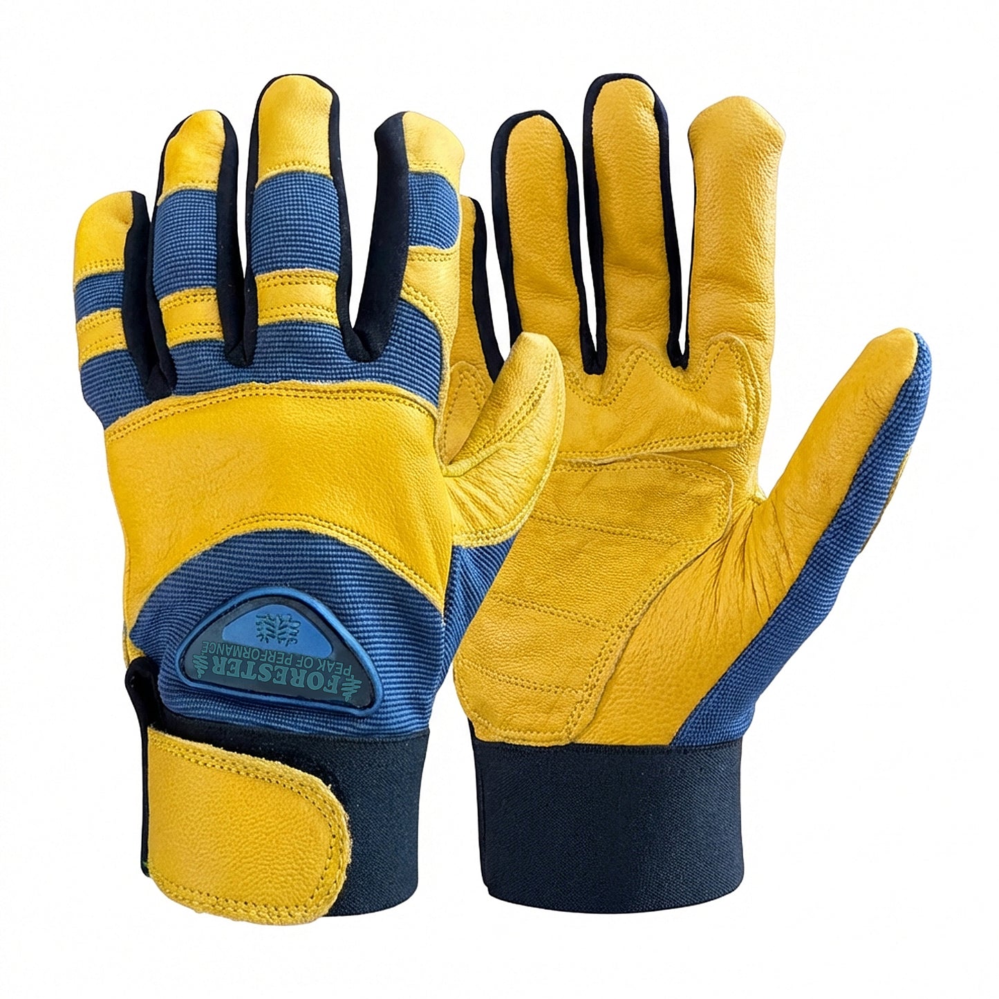 FORESTER Mechanic Style Goat Skin Work Gloves
