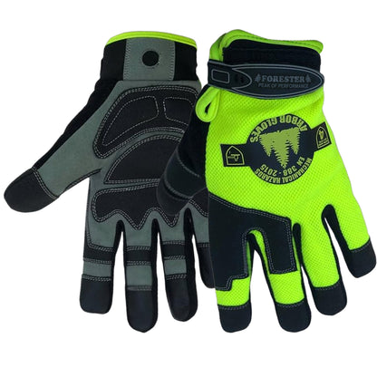 FORESTER Hi-Vis Arborist Rope Climbing Glove