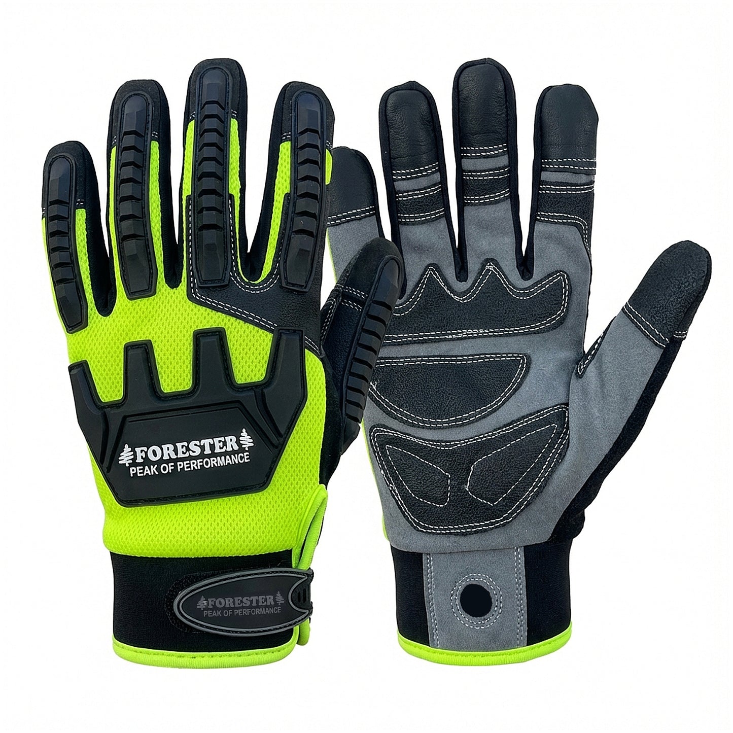 Forester Hi-Vis Ultimate Impact Protection Glove - Cut Level 4 Protection