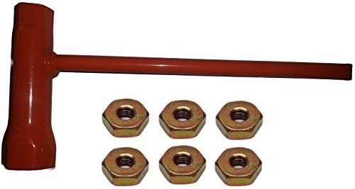 Forester Chainsaw Wrench (Scrench) 13mm x 19mm + 6 Bar Nuts for Stihl Chainsaws