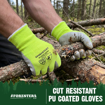 FORESTER Heavy Duty Cut Resistant Gloves  - Economy Multi Pack