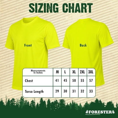 High Visibility, Lightweight Performance Short Sleeve Sun Shirts