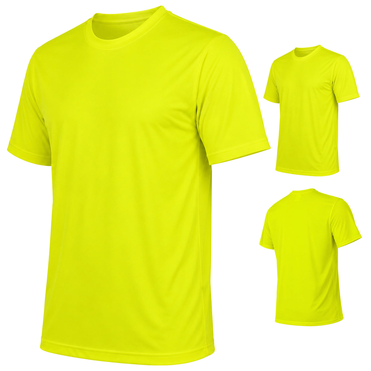 High Visibility, Lightweight Performance Short Sleeve Sun Shirts