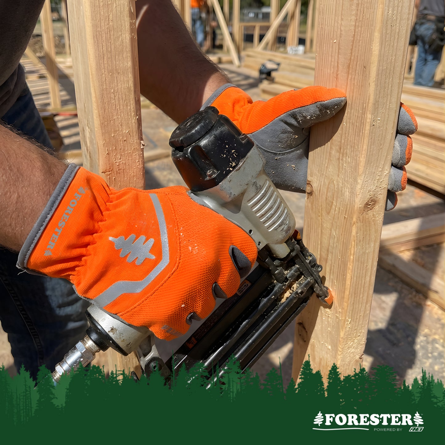 Forester All Purpose Work Glove - Open Cuff Elastic Wrist