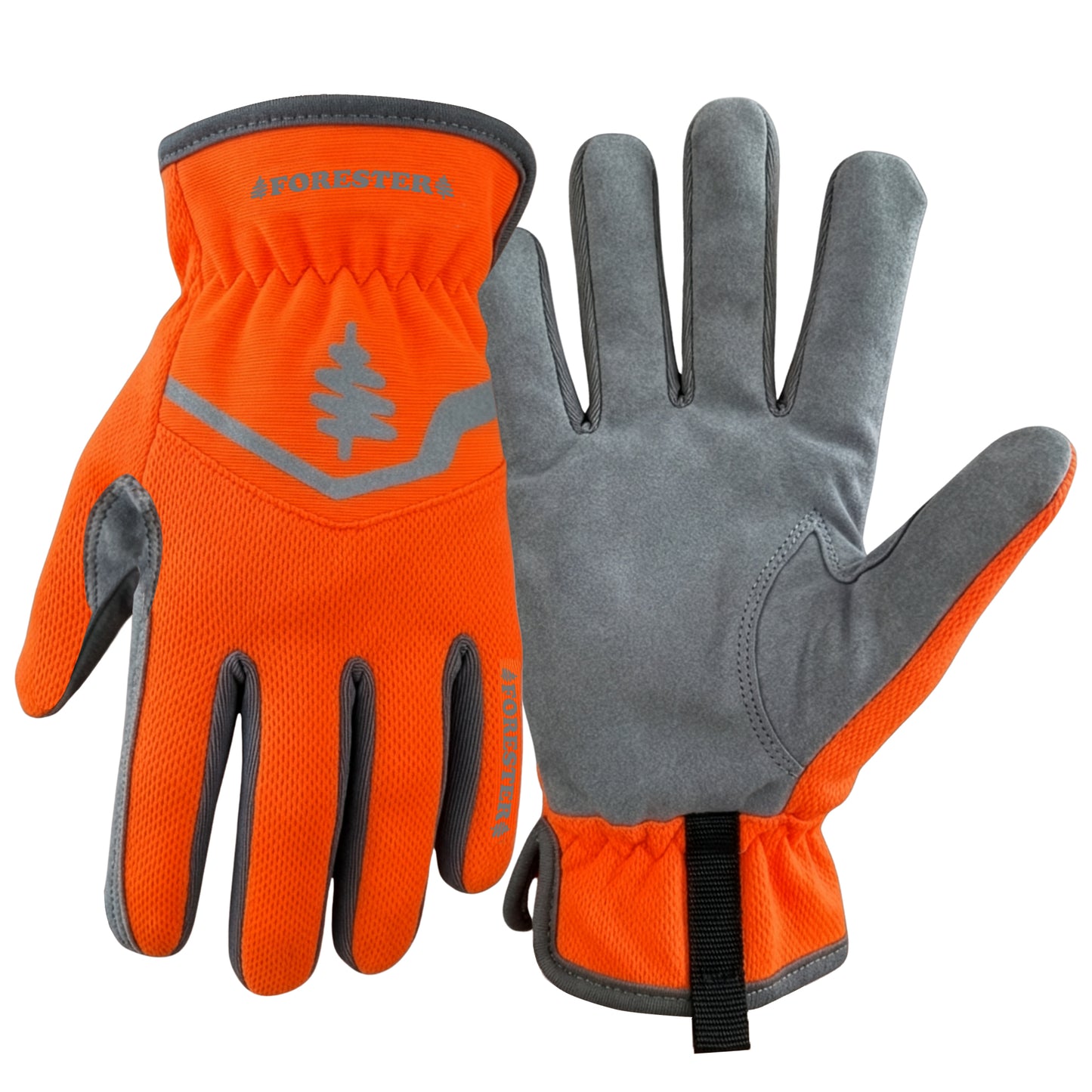 Forester All Purpose Work Glove - Open Cuff Elastic Wrist