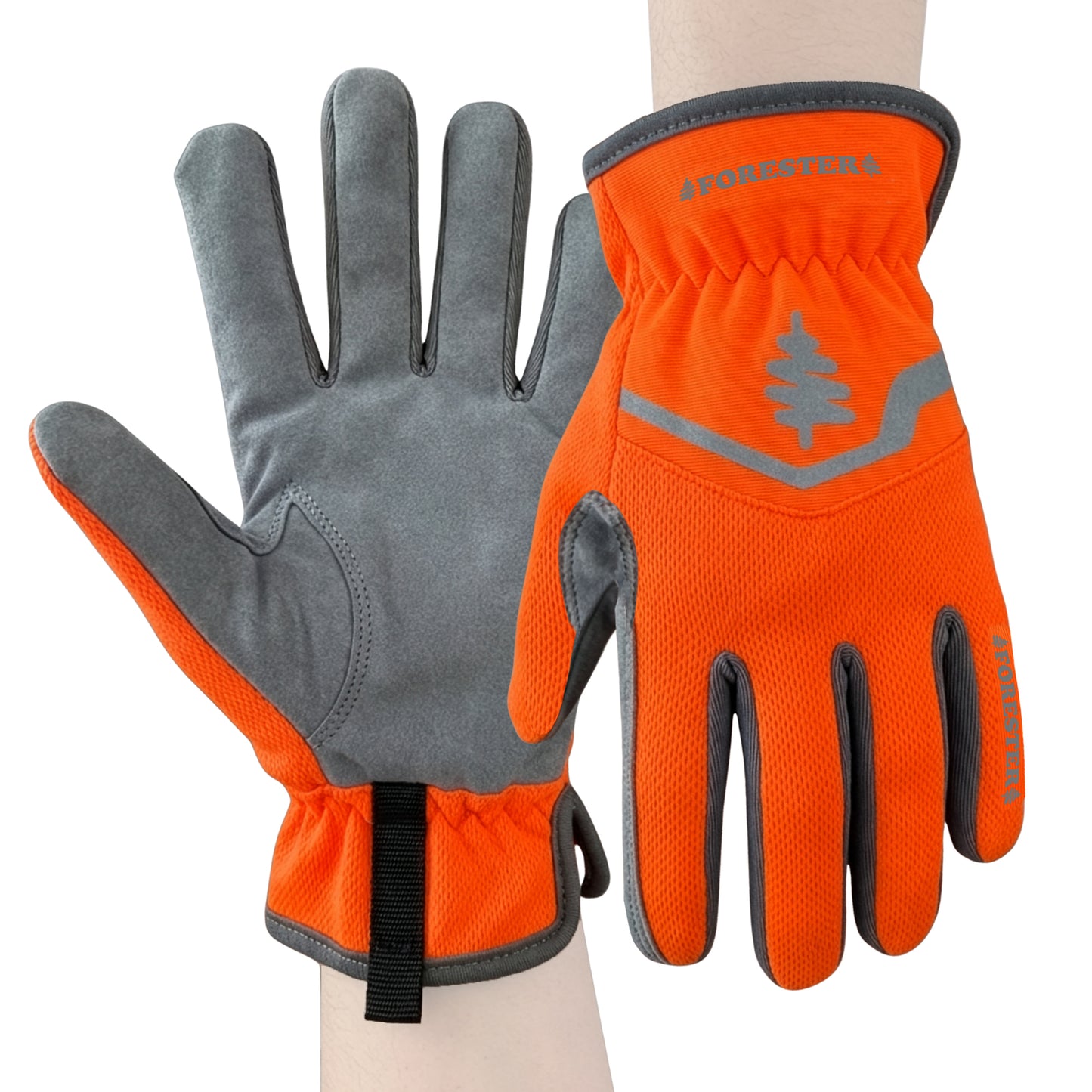 Forester All Purpose Work Glove - Open Cuff Elastic Wrist