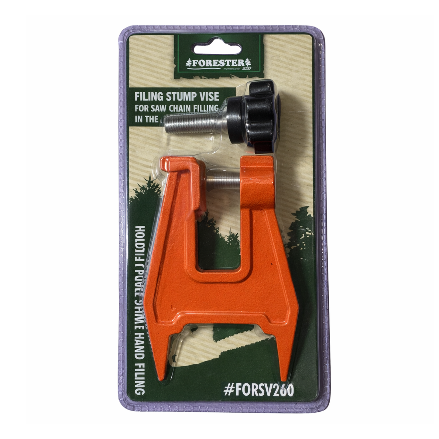 Forester Filing Stump Vise
