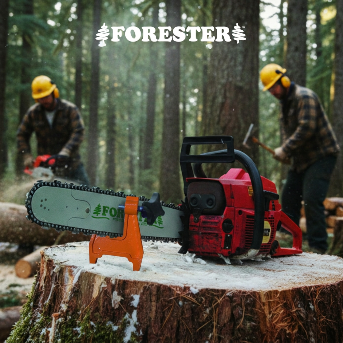 Forester Filing Stump Vise