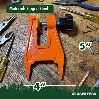 Forester Filing Stump Vise