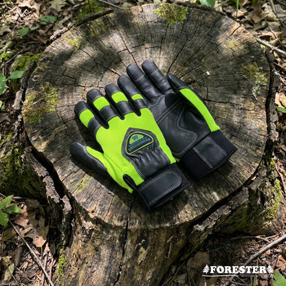 Forester Hi-Vis Kevlar Lined Chainsaw Glove