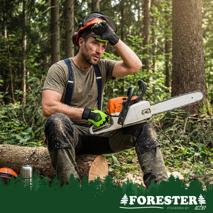 Forester Hi-Vis Kevlar Lined Chainsaw Glove