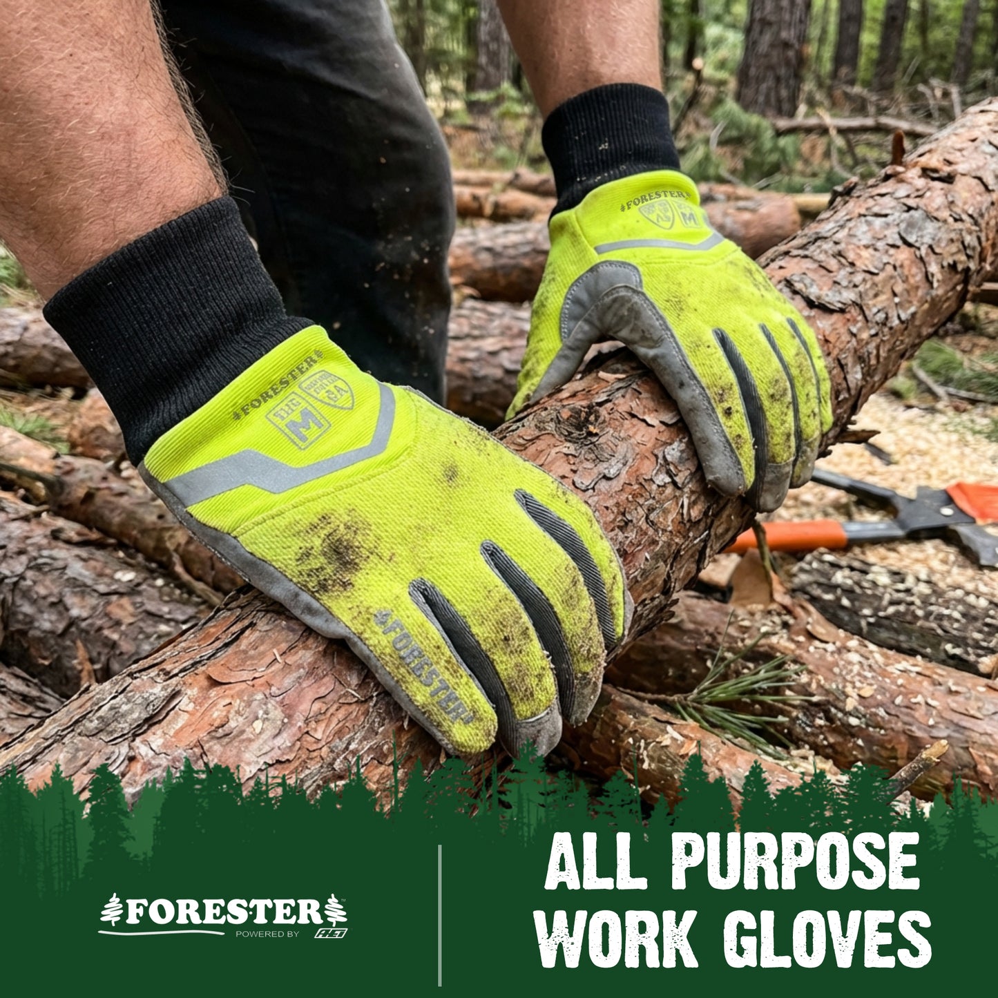 Forester Cut Resistant Work Glove - Knit Wrist