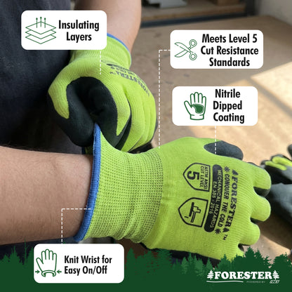 Forester Insulated Cut Level 4 Work Glove