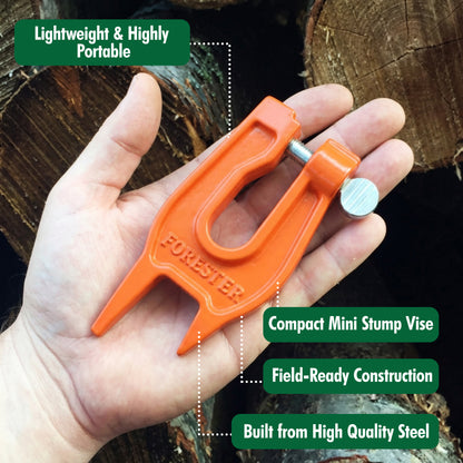 Forester Professional Mini Stump Vise With Holster
