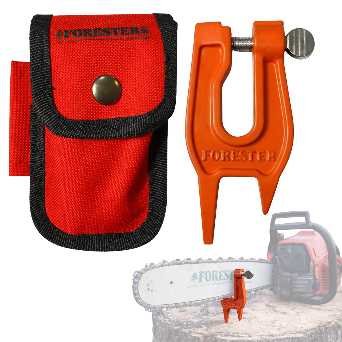 Forester Professional Mini Stump Vise With Holster