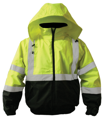 Forester® Insulated Bomber Jacket - Winter Hi-Vis Jacket- Meets Class 3 Standards