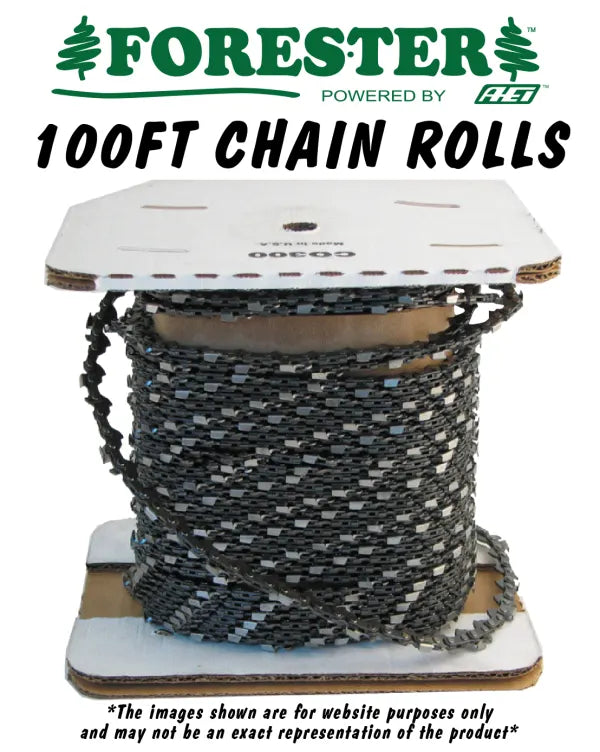 Forester Chain Rolls - 1/4 Pitch - Semi Chisel