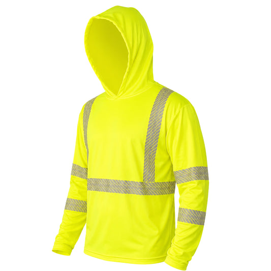 High Visibility, Class 3, Lightweight Cooling Sun Shirts