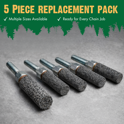 Threaded Shaft Grinding Stones For Use with Many Handheld Sharpeners & Grinders