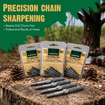 Threaded Shaft Grinding Stones For Use with Many Handheld Sharpeners & Grinders