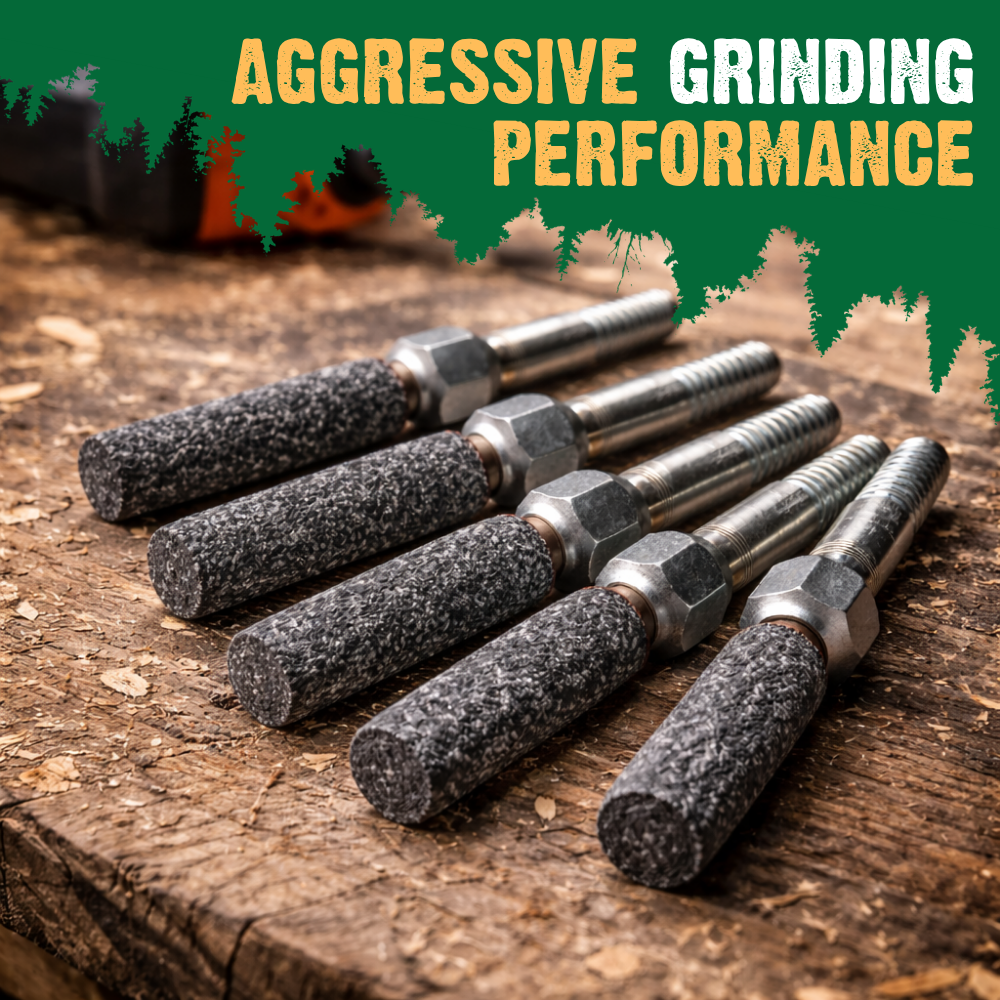 Threaded Shaft Grinding Stones For Use with Many Handheld Sharpeners & Grinders