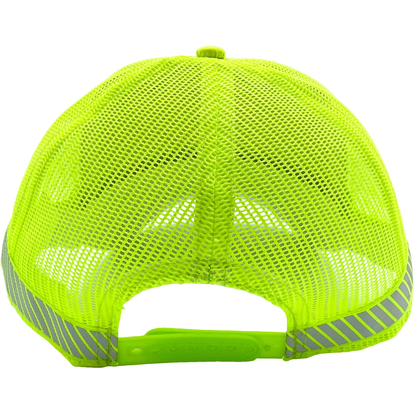 Hi Vis Safety Ball Cap with Reflective Stripe