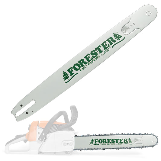FORESTER Professional Sprocket Nose Chainsaw Bar For Small Husqvarna Chainsaws - K095 Mount
