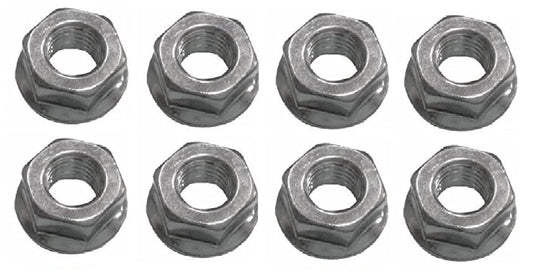 FORESTER Flanged Bar Nuts Pack Compatible with Husqvarna