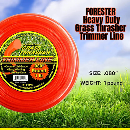 Forester Grass Thrasher - Round Cut Trimmer Line