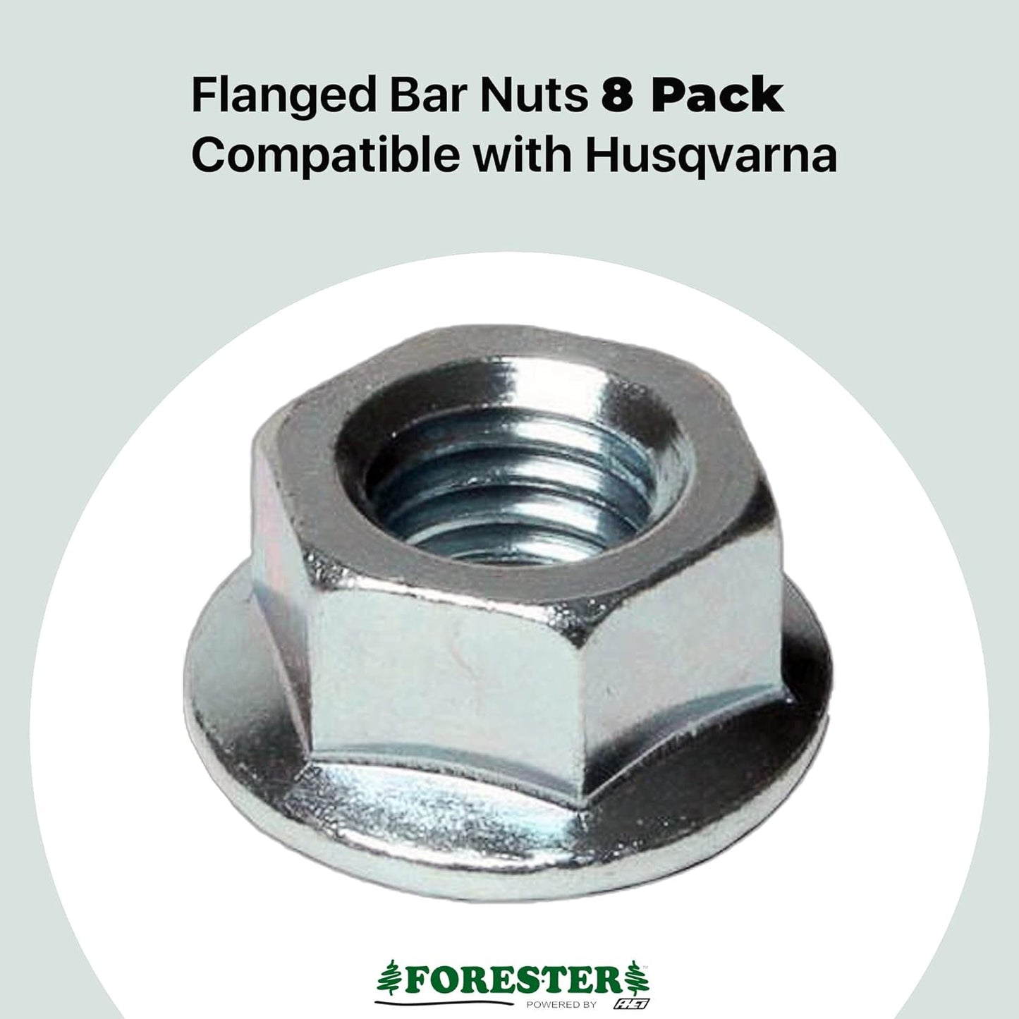 Forester Replacement Chainsaw Bar Nut for Husqvarna Chainsaws