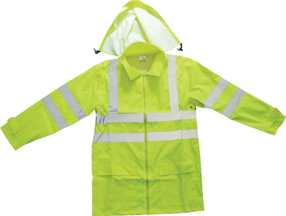 Forester Class 3 Hi-Vis Green Rain Suit