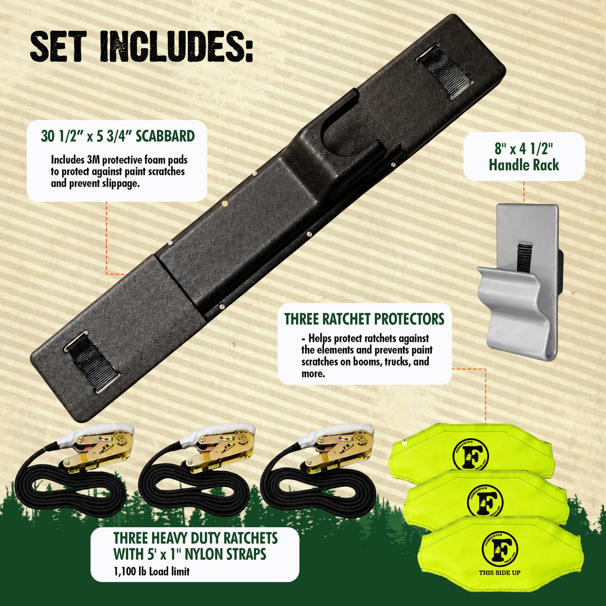 Long Reach Polesaw Scabbard Combo