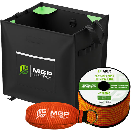 Arborist Throw Line Kit with Throw Cube - Three Piece Bundle