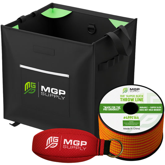 Arborist Throw Line Kit with Throw Cube - Three Piece Bundle