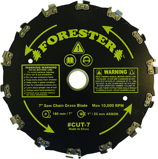 Forester Chainsaw Tooth Brush Cutter Blade