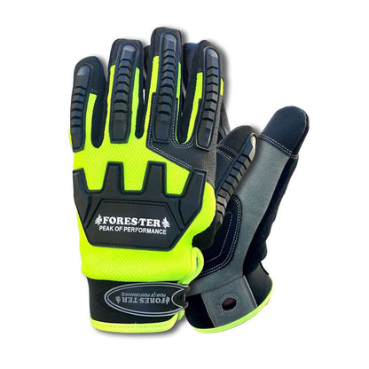 Forester Hi-Vis Ultimate Impact Protection Glove - Cut Level 4 Protection