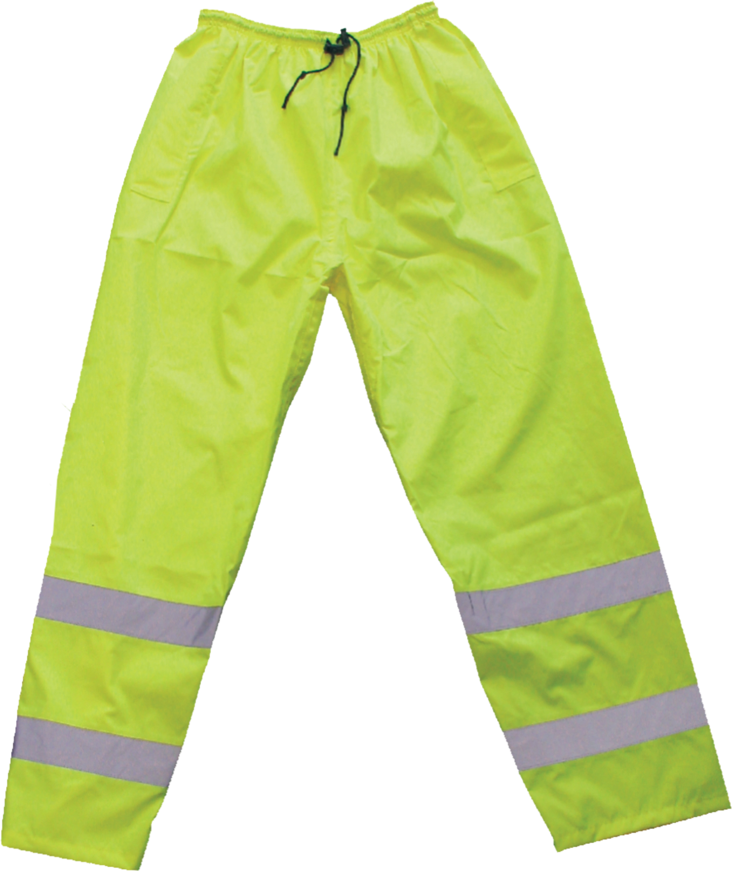 Forester Hi Vis Rain Suit - 100% Polyester, Drawstring Hood, Reflective Stripes, Vented Underarms, Roomy Legs, Side & Exterior Pockets - High Visibility Clothing