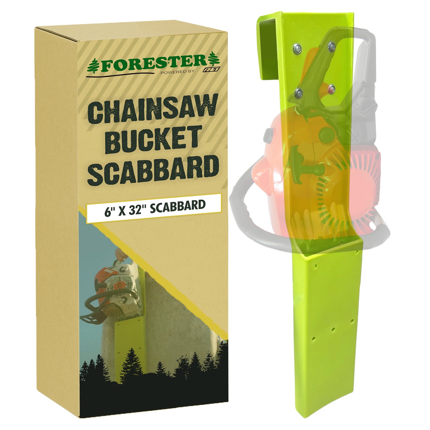Forester Hi-Vis Bucket Saw Scabbard