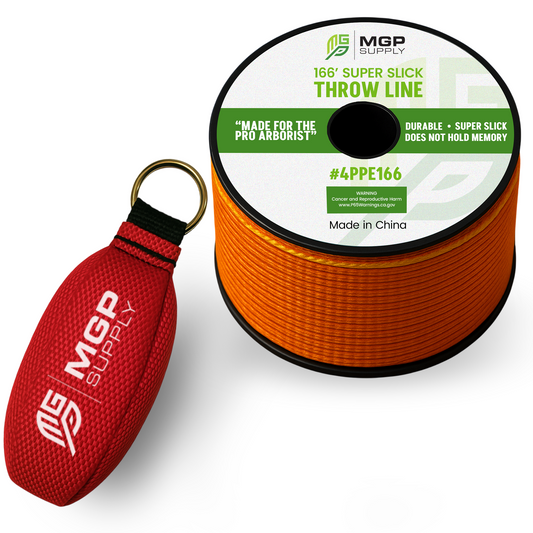 Arborist Throw Line Kit  - 15oz,  11oz or 9oz Throw Weight & 166ft Rope