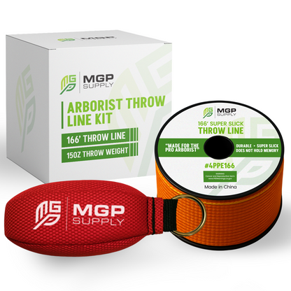 Arborist Throw Line Kit  - 15oz,  11oz or 9oz Throw Weight & 166ft Rope