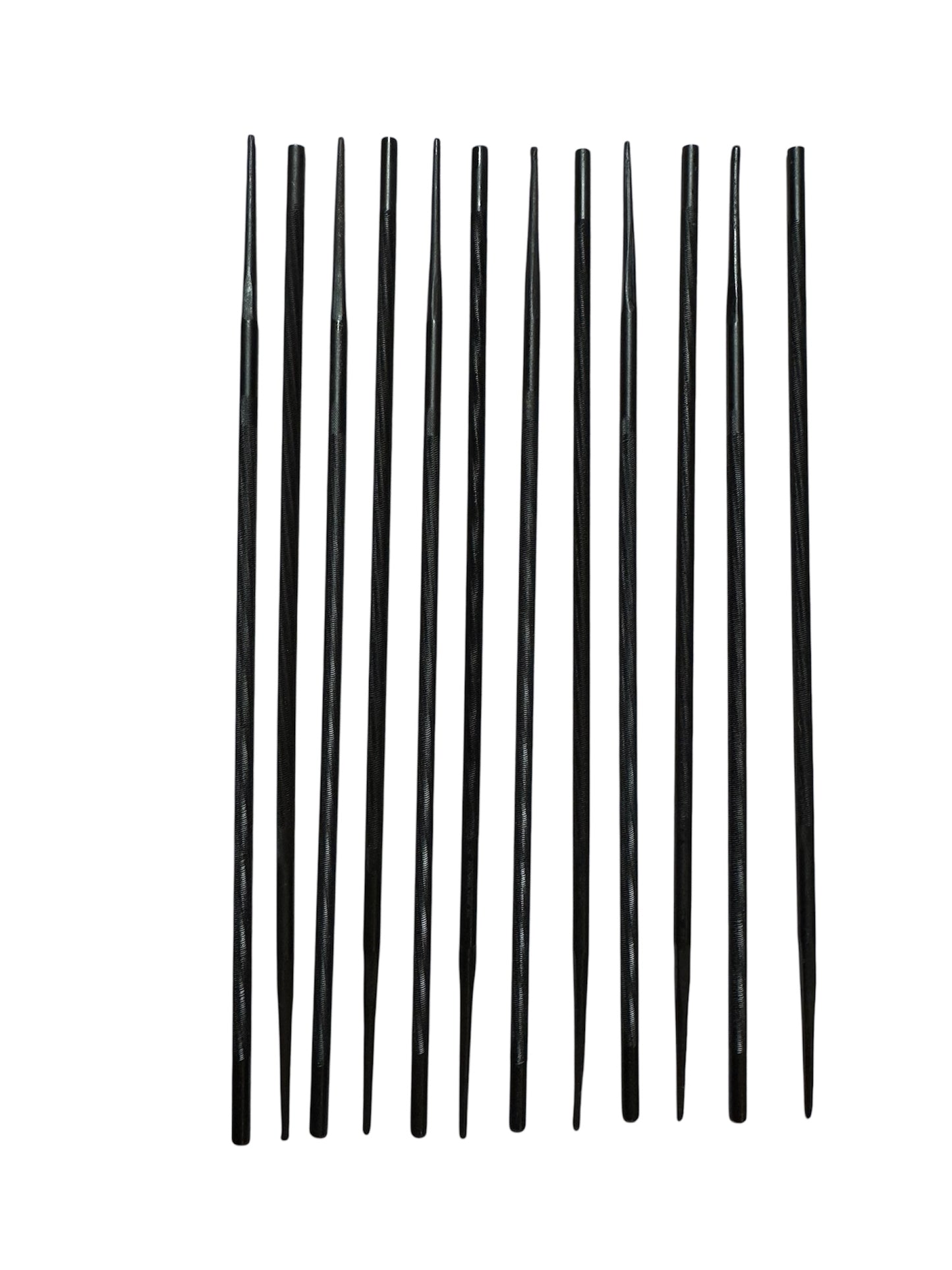 WOODY'S BLACK EDGE ROUND CHAINSAW FILE - 12 PACK
