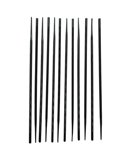 WOODY'S BLACK EDGE ROUND CHAINSAW FILE - 12 PACK