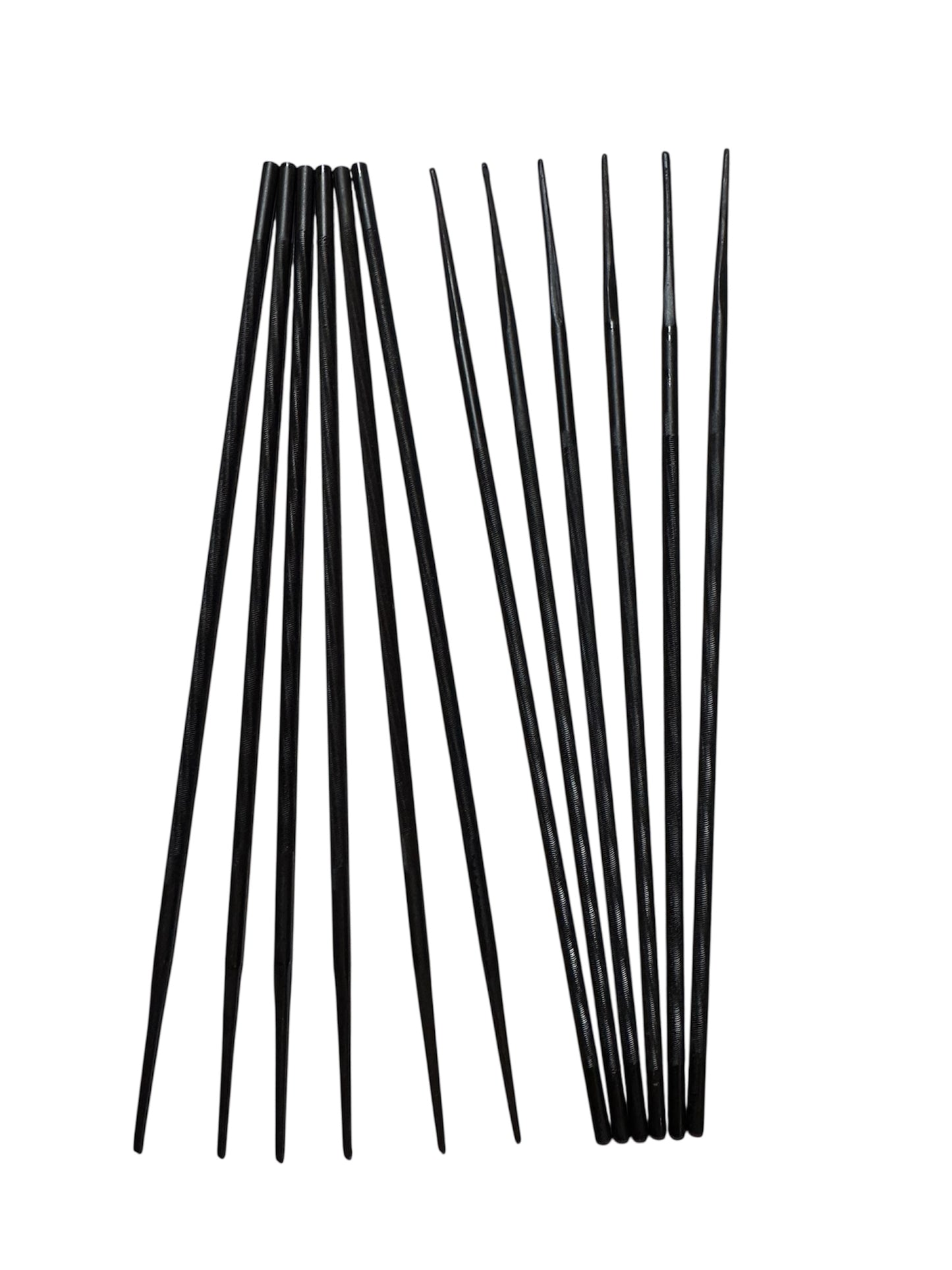 WOODY'S BLACK EDGE ROUND CHAINSAW FILE - 12 PACK